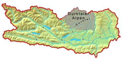 Gurktaler Alpen Karte