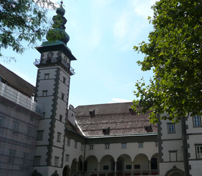 Der Landhaushof in Klagenfurt
