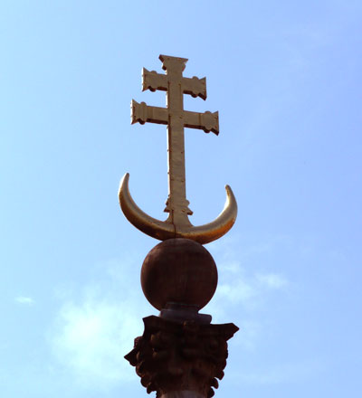 Haupt der Pestsäule