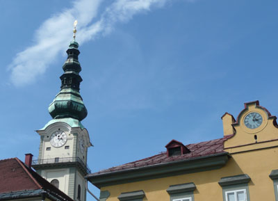 Die Stadtpfarrkirche in Klagenfurt