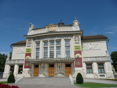 Das Stadttheater in Klagenfurt